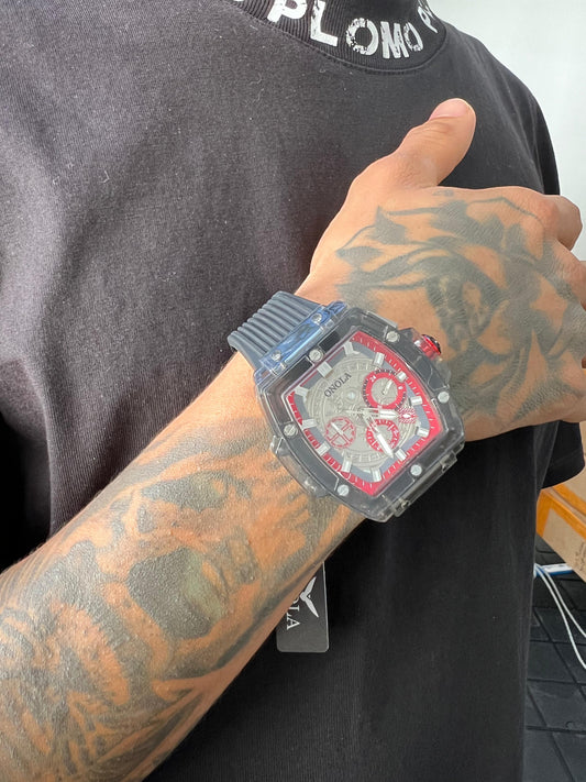 RELOJ ONOLA HOMBRE PULSO GOMA