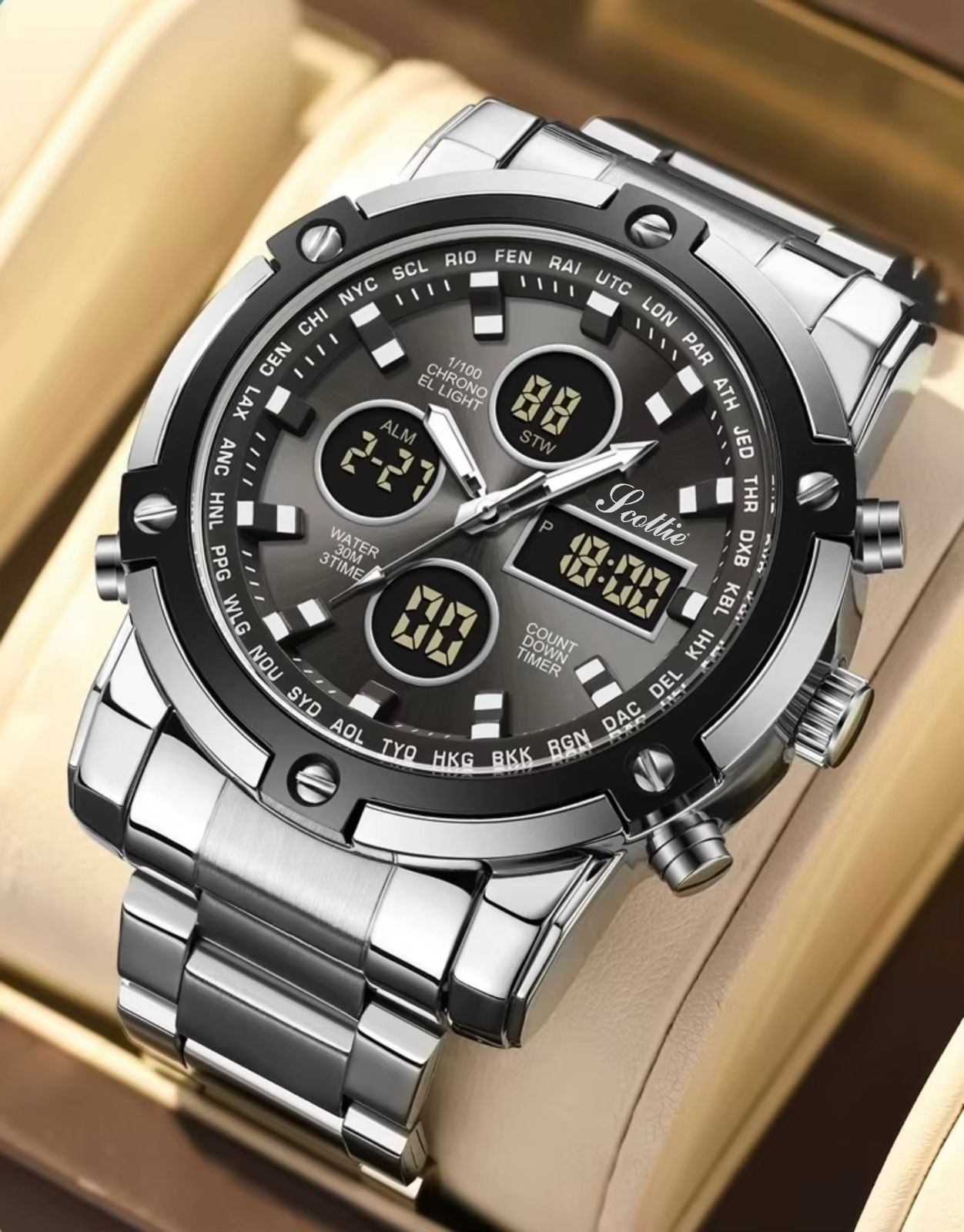 RELOJ SCOTTIE HOMBRE