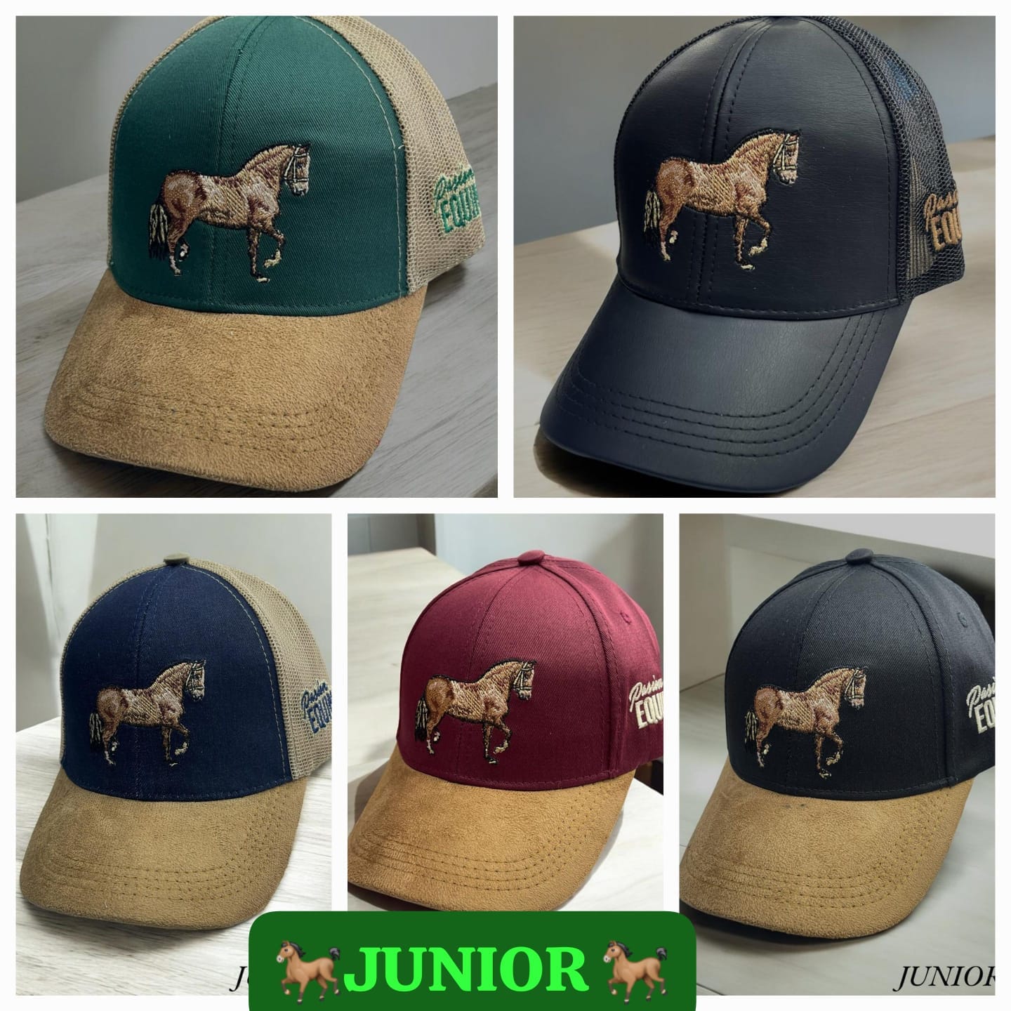 GORRA EQUINA JUNIOR 🐴