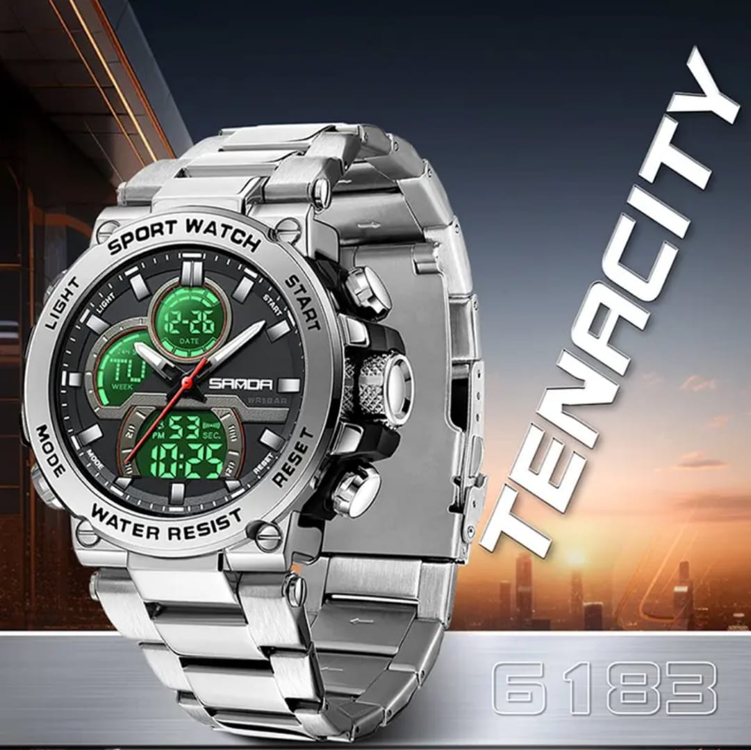 RLOJ SANDA HOMBRE PULSO ACERO