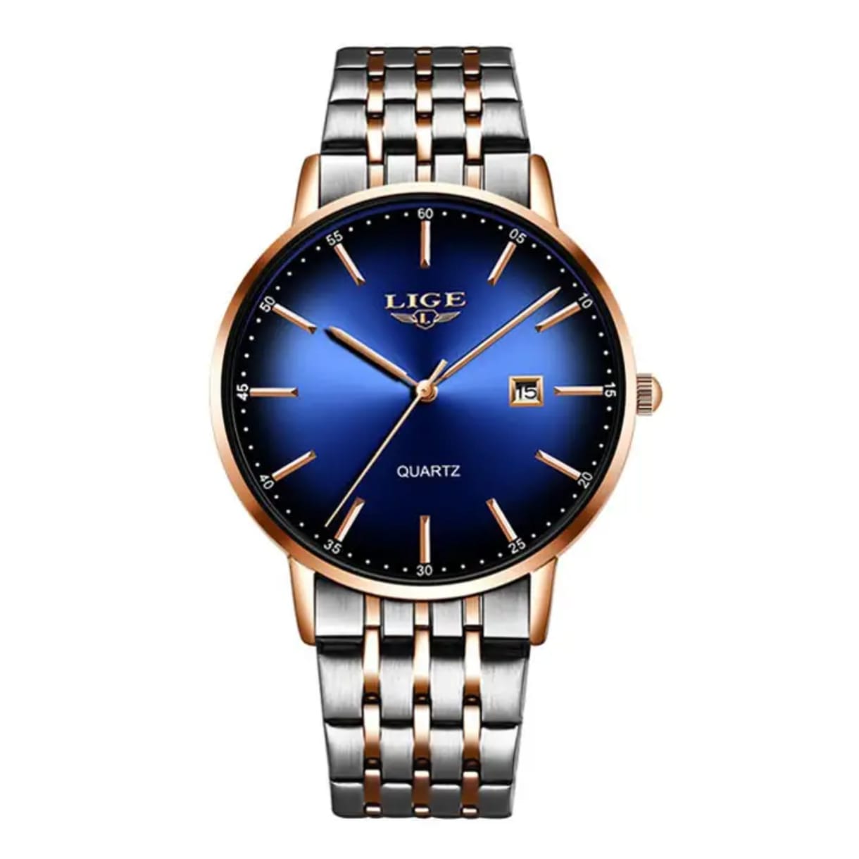 RELOJ LIGE HOMBRE PULSO ACERO