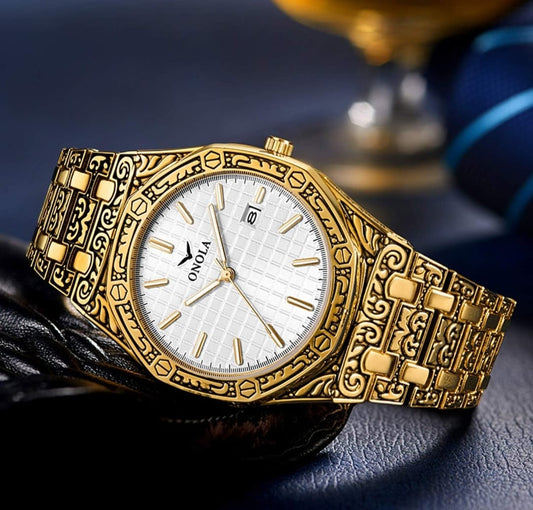 RELOJ ONOLA HOMBRE PULSO ACERO