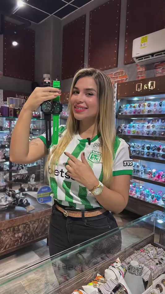 RELOJ HOMBRE ATLÉTICO NACIONAL