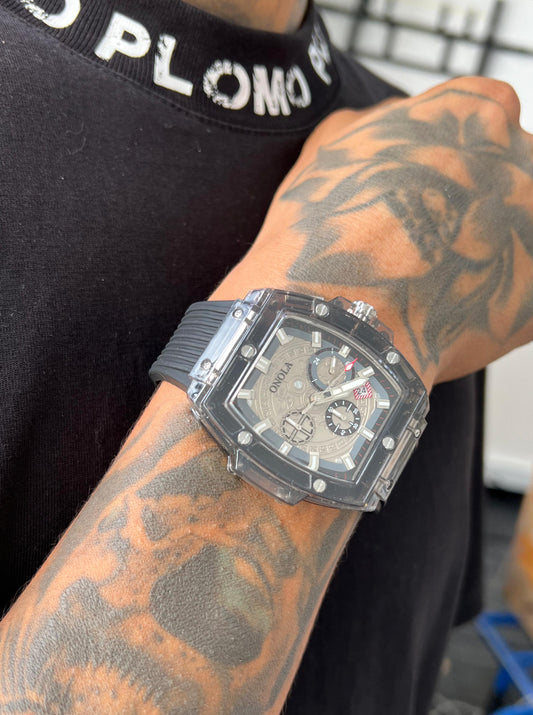 RELOJ ONOLA HOMBRE PULSO GOMA