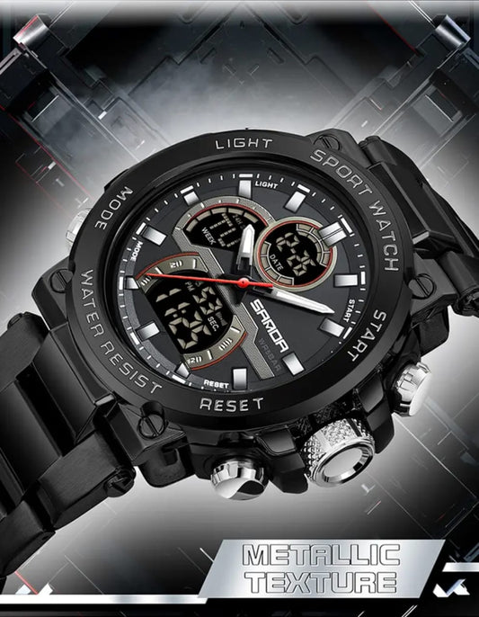 RELOJ SANDA HOMBRE PULSO ACERO