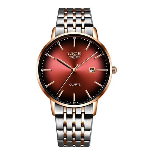 RELOJ LIGE HOMBRE PULSO ACERO