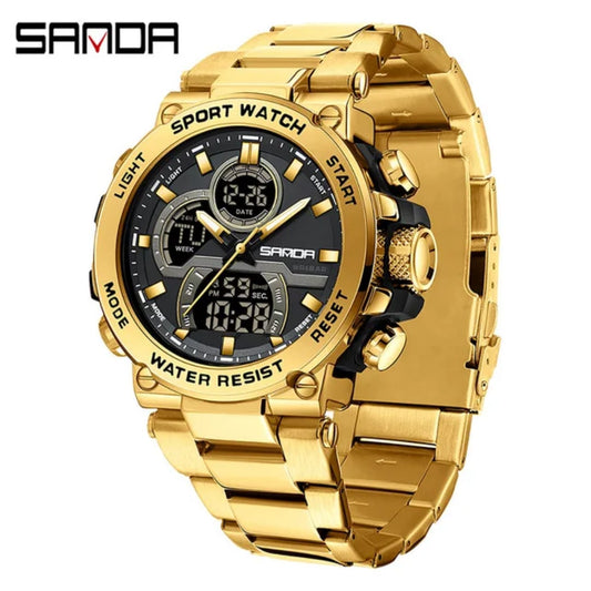 RELOJ SANDA HOMBRE PULSO ACERO