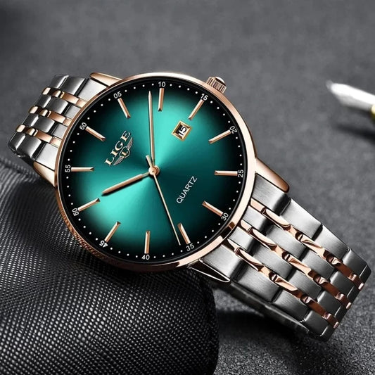 RELOJ LIGE HOMBRE PULSO ACERO