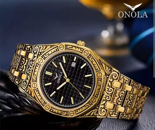 RELOJ ONOLA HOMBRE PULSO ACERO