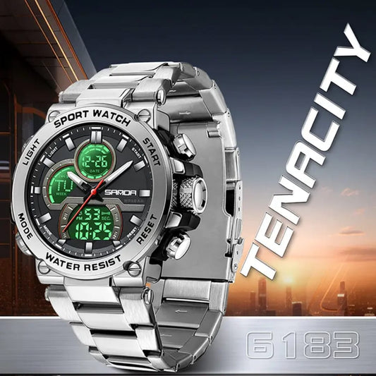 RLOJ SANDA HOMBRE PULSO ACERO