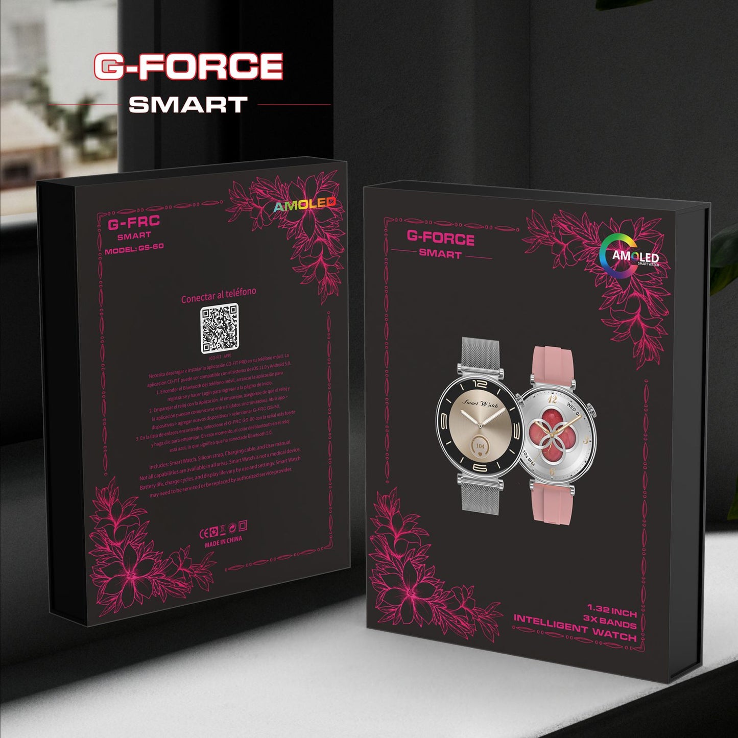 RLEOJ SMART WATCH DAMA G-FORCE 💯✅️