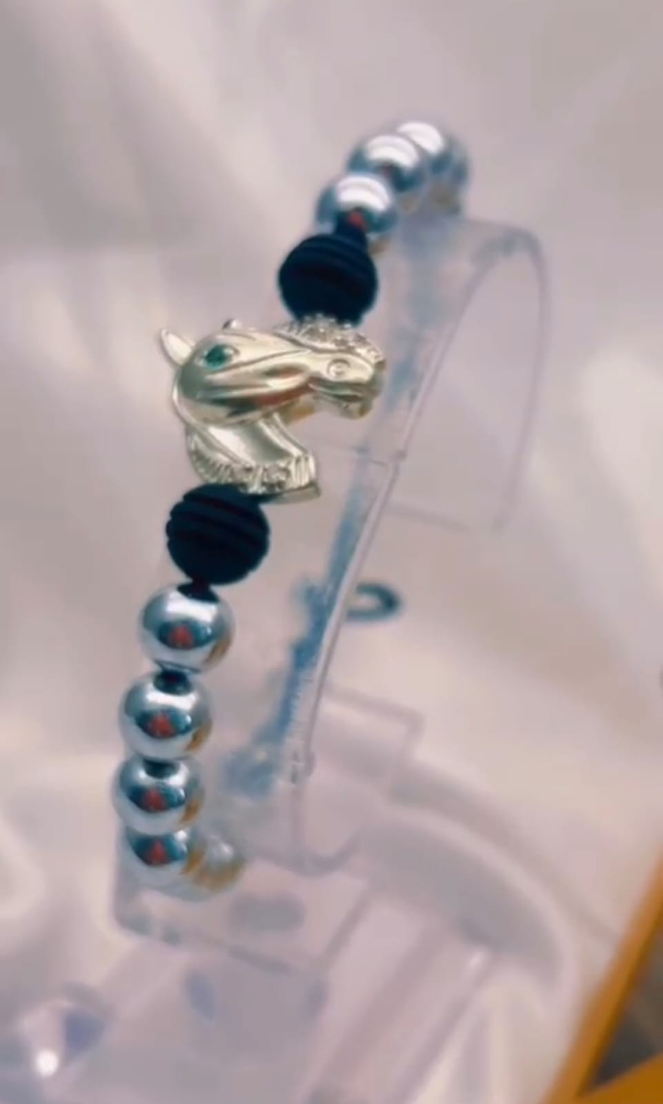 PULSERA EQUINA EN ACERO