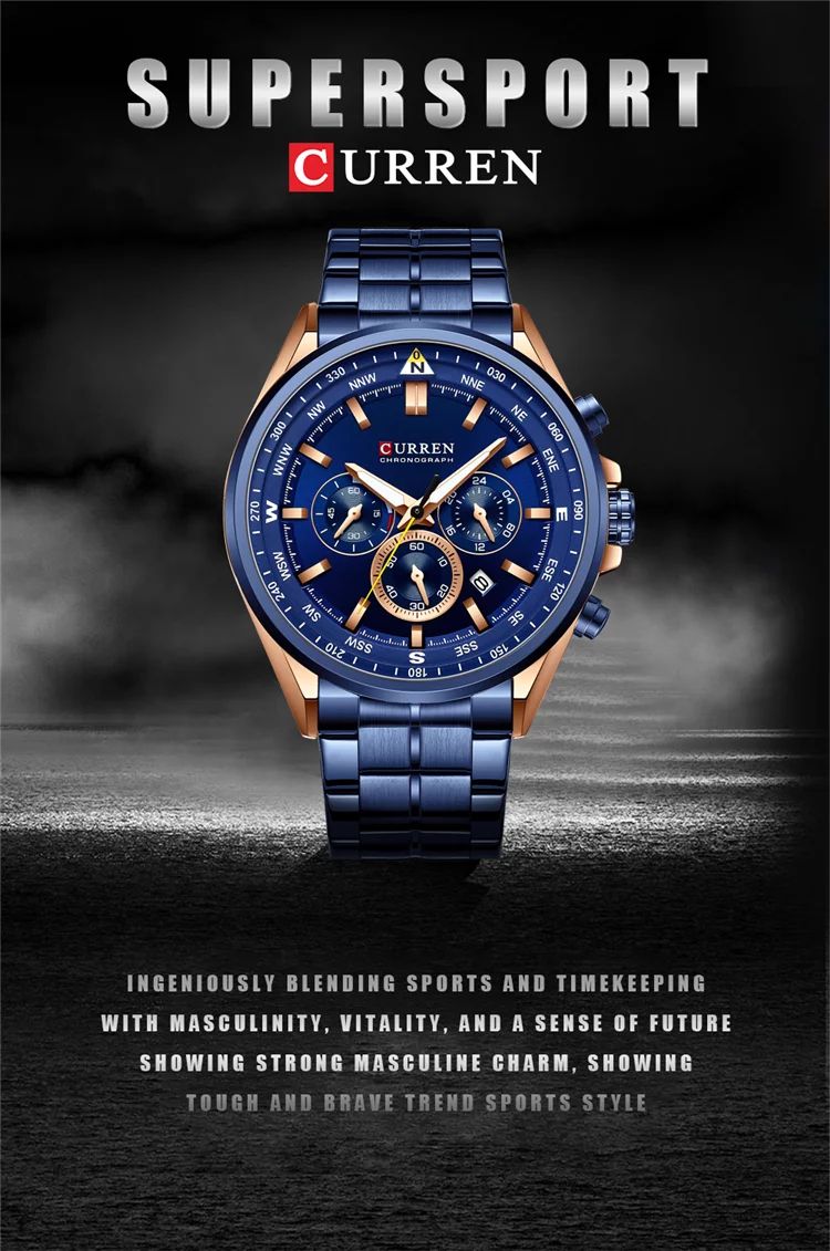 RELOJ CURREN HOMBRE